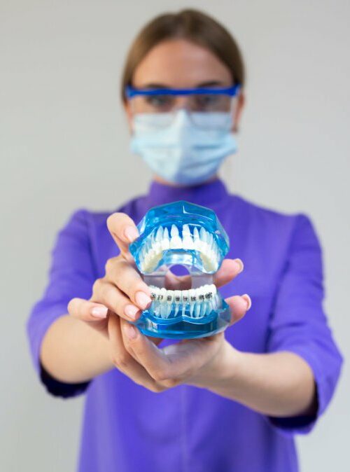 taking care of dentures