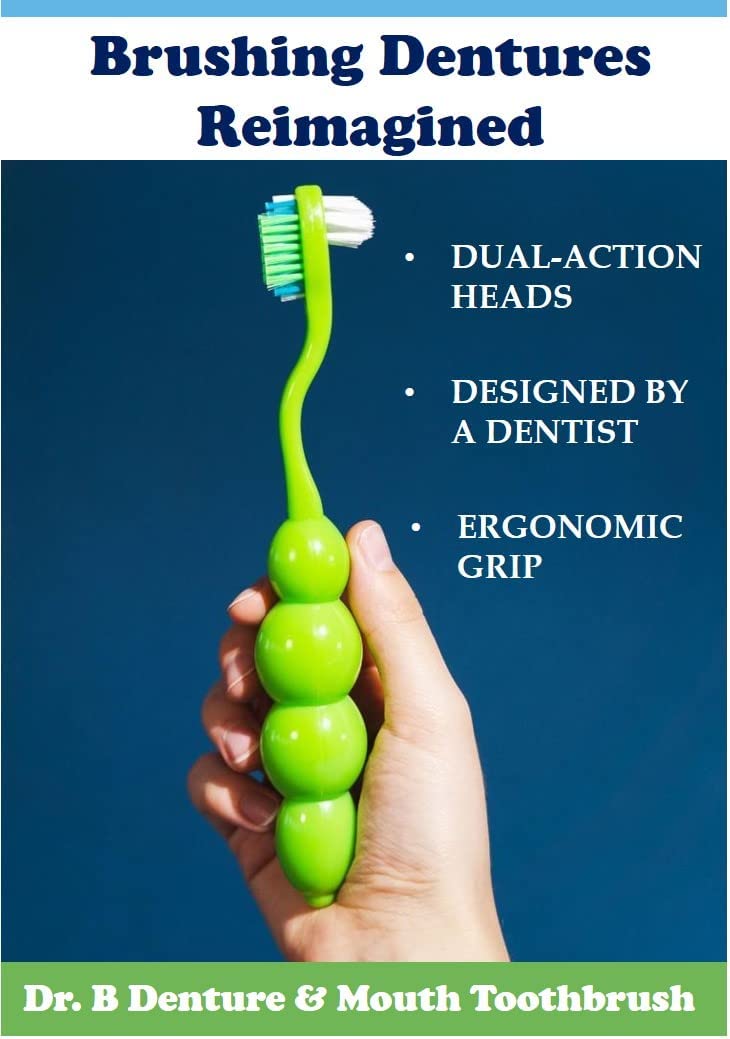 Oral B Toothbrush Denture Dual Head